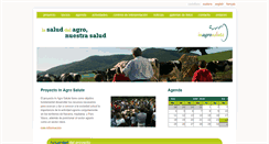 Desktop Screenshot of inagrosalute.eu